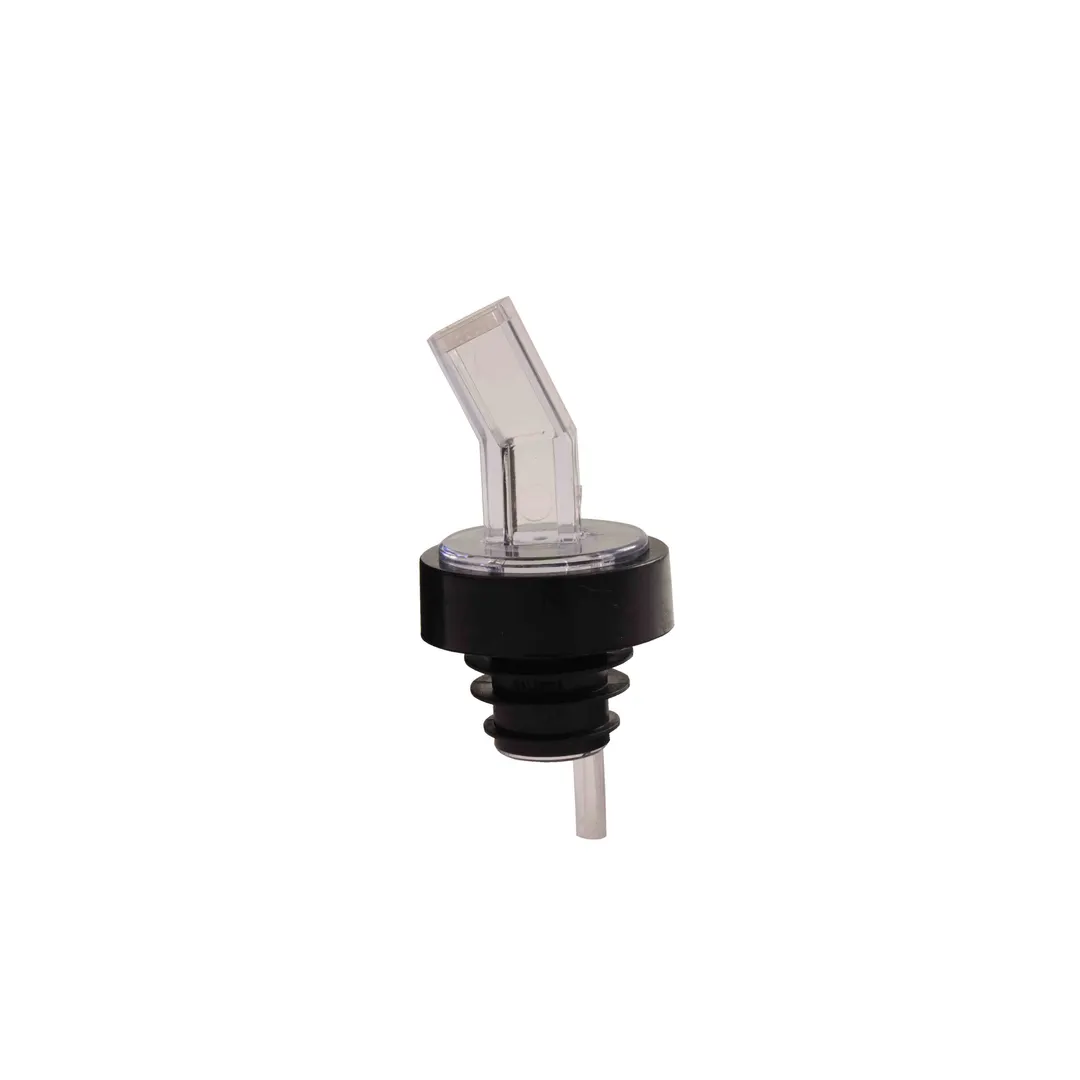 Thunder Group PLPR600CL Liquor Pourer, Free Flow, With Screen, Fits Standard 750Ml Liquor Bottle, 12 Each - Pack