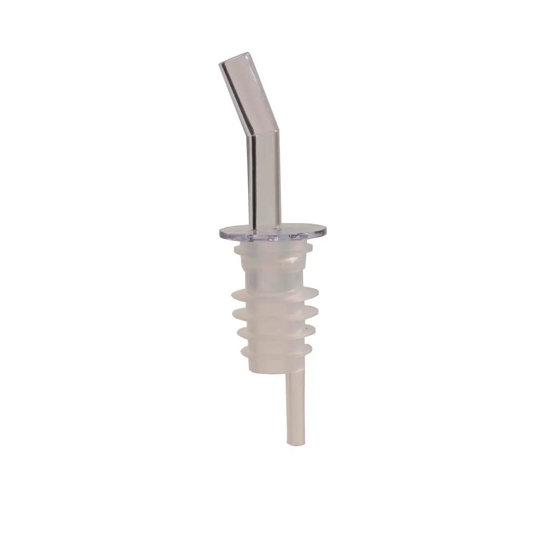 Thunder Group PLPR800CL Liquor Pourer, Free Flow, Without Collar, Fits Standard 750Ml Liquor Bottle, 12 Each - Pack