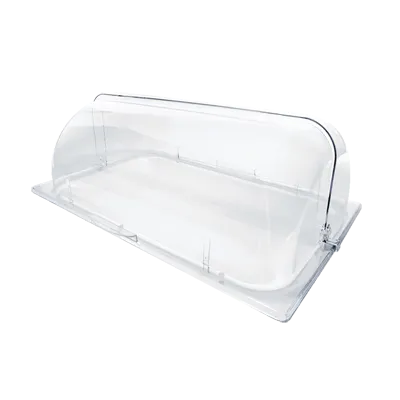 Thunder Group PLRCF001R Chafer Dome Cover, Oblong, Roll Top, One Sided Handle