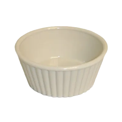 Thunder Group PLRM005W Ramekin, 5 Oz. Capacity, Fluted, Abs-Plastic - Dozen