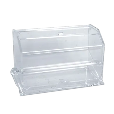 Thunder Group PLSD002 Straw Dispenser, 12-5/8" X 5-5/8" X 6-7/8"H, Rectangular, Easy Lift Top