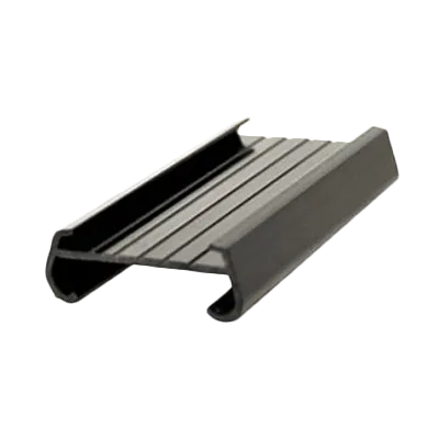 Thunder Group PLSL006BK Black Plastic Shelf Label 6 Inch