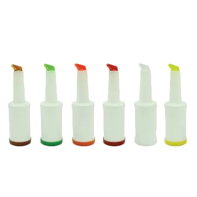 Thunder Group PLSNP01G Storer And Pour, 1 Quart, Color-Coordinated Spout And Cap, Plastic