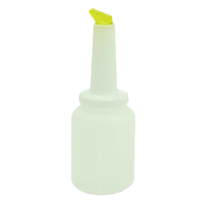Thunder Group PLSNP02Y Storer And Pour, 2 Quart, Color-Coordinated Spout And Cap, Plastic