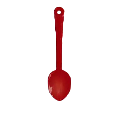 Thunder Group PLSS211RD Red Serving Spoon, 13", Solid, Dishwasher Safe - Dozen
