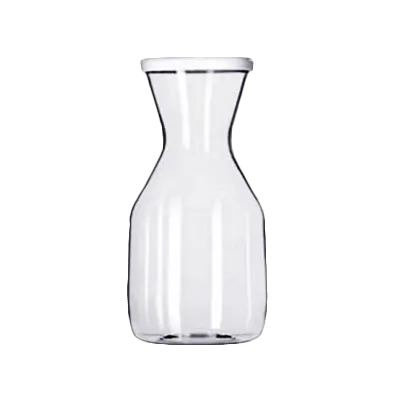 Thunder Group PLTHCF100CC Traditional Carafe, 34 Oz. (1.0L), 9-3/4"H, Polycarbonate