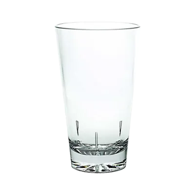 Thunder Group PLTHMG016C Mixing Glass, 16 Oz., 6"H, Starburst Base