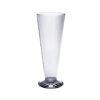 Thunder Group PLTHPS013C Pilsner Glass, 13 Oz., 8-1/4"H, Starburst Base