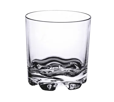 Thunder Group PLTHRG010C Rocks Glass, 10 Oz., 3-1/2"H, Stackable