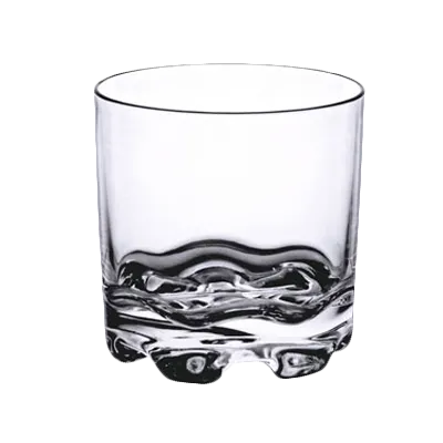 Thunder Group PLTHRG012C Rocks Glass, 12 Oz., 3-7/8"H, Stackable