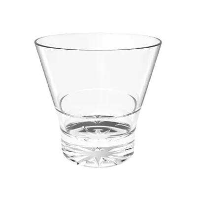 Thunder Group PLTHRG208C Rocks Glass, 8 Oz., 3-1/4"H, Stackable
