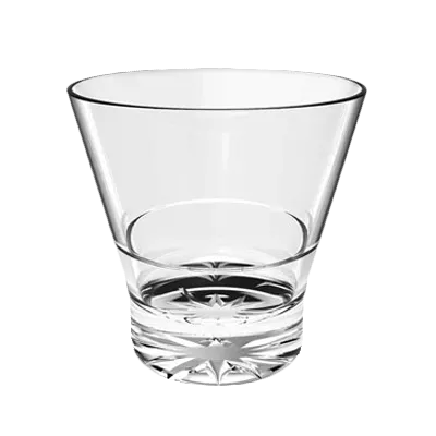 Thunder Group PLTHRG212C Rocks Glass, 12 Oz., 3-7/8"H, Stackable