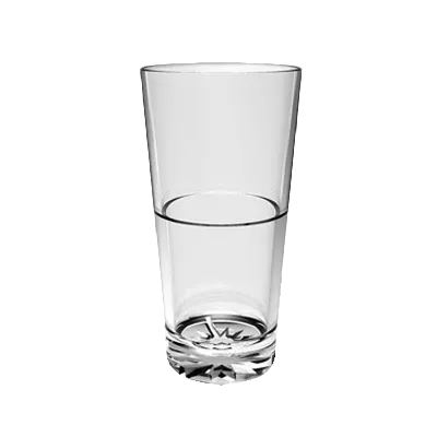 Thunder Group PLTHST212C Tumbler, 12 Oz., 5-7/8"H, Stackable, Clear