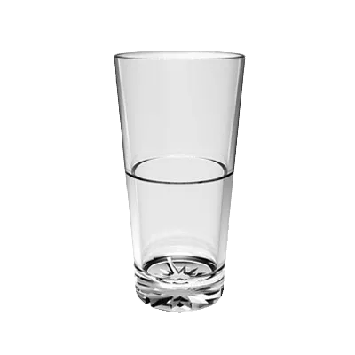 Thunder Group PLTHST214C Tumbler, 14 Oz., 6-1/8"H, Stackable, Clear