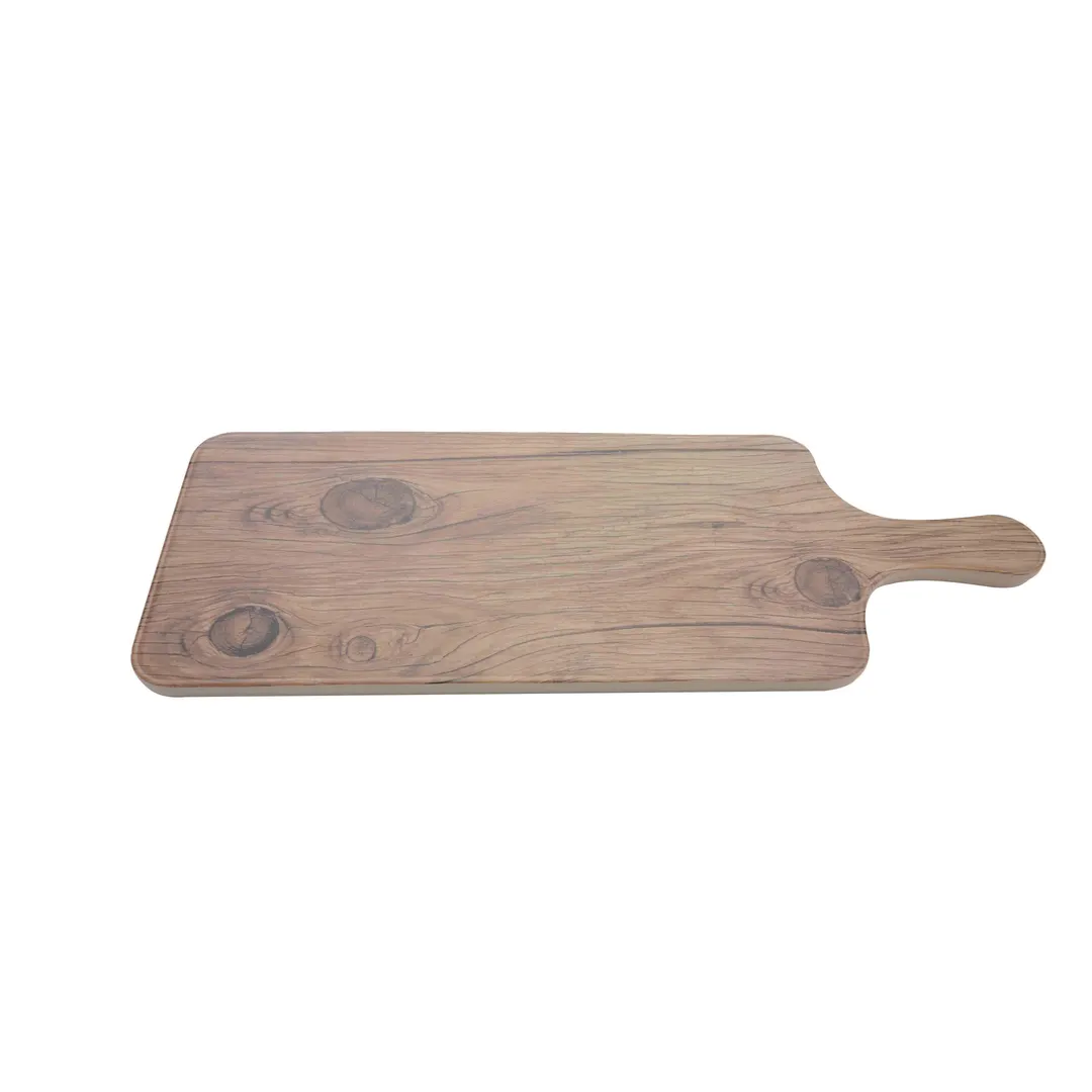 Thunder Group SB612S Serving Board, 12-1/2" X 5-1/2", Rectangular With Handle, Melamine