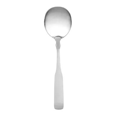Thunder Group SLAM103 Bouillon Spoon, 6.18", Heavy, 18/0 Stainless Steel - Dozen