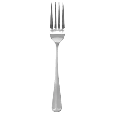 Thunder Group SLDK106F Dinner Fork, 7.52", 4-Tine, Simple Line-Trimmed Handle - Dozen