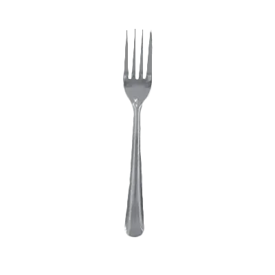 Thunder Group SLDO006 Dinner Fork, 7.09", Medium-Weight, Simple Line-Trimmed Handle - Dozen