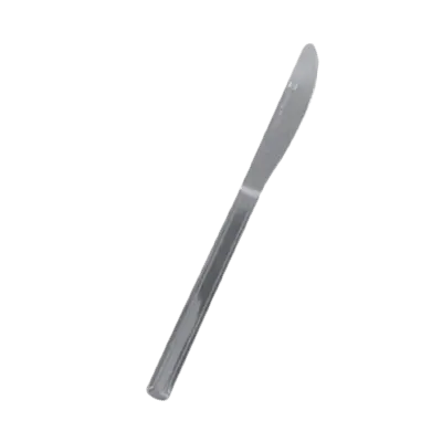 Thunder Group SLDO009 Dinner Knife, 7.95", Medium-Weight, Simple Line-Trimmed Handle - Dozen