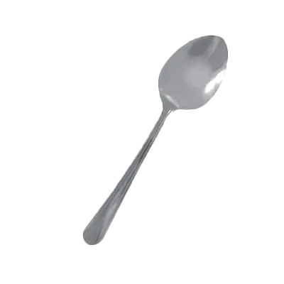 Thunder Group SLDO011 Tablespoon, 7.87", Medium-Weight, Simple Line-Trimmed Handle - Dozen