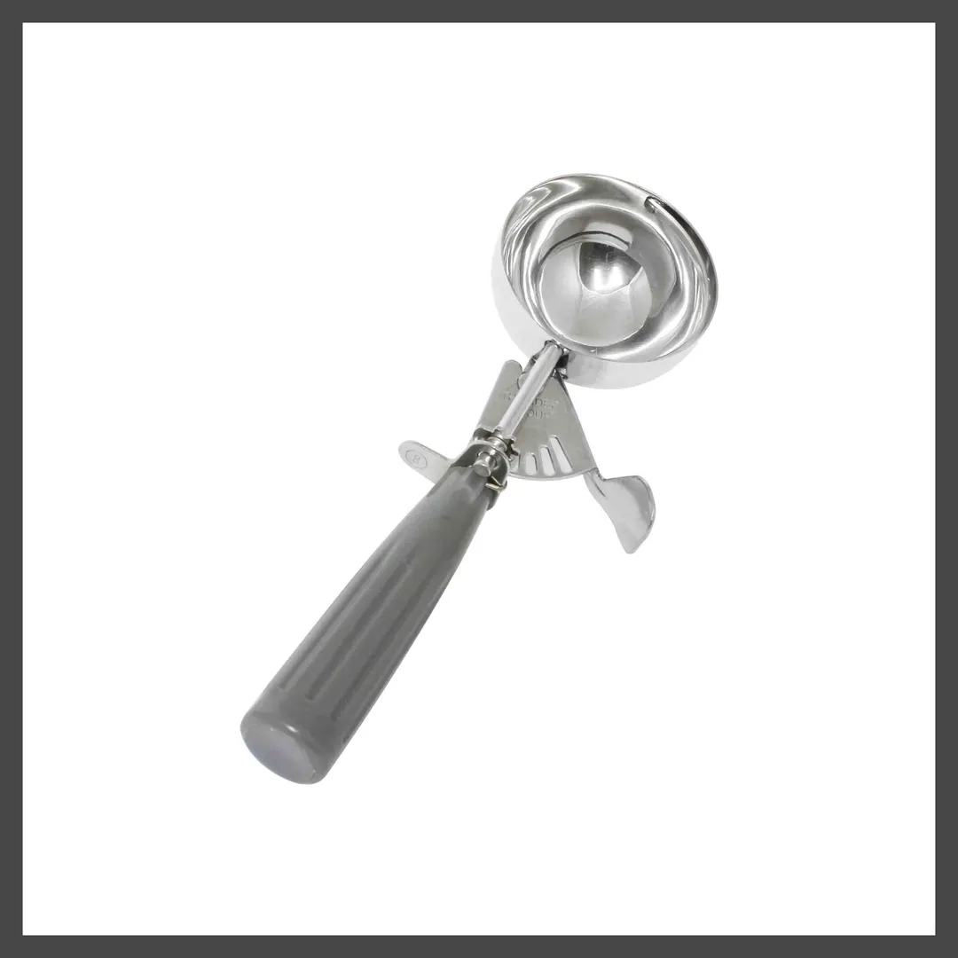 Thunder Group SLDS008 Disher, 4 Oz. #8, Thumb Press, Grey