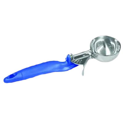Thunder Group SLDS016L Ice Cream Disher, 2‑3 oz Capacity #16 Thumb‑Press, Blue Handle, 18/8 Stainless Steel, NSF