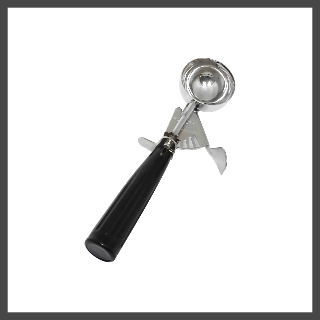 Thunder Group SLDS030 Disher, 1 Oz. #30, Thumb Press, Black