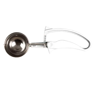 Thunder Group SLDS206G Disher, Size-6, 5-1/3 Oz., Round Bowl, White