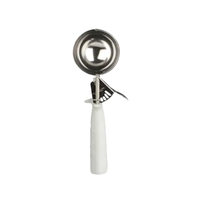 Thunder Group SLDS206P Disher, Size-6, 5-1/3 Oz., Round Bowl, White