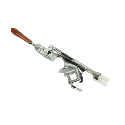 Thunder Group SLDWO001 Wine Bottle Opener, Table-Mount, Lever-Action, Aluminum