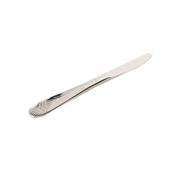 Thunder Group SLEL209 Dinner Knife, 8-4/5" Long, 8.8Mm Thick, 420 Stainless Steel - Dozen