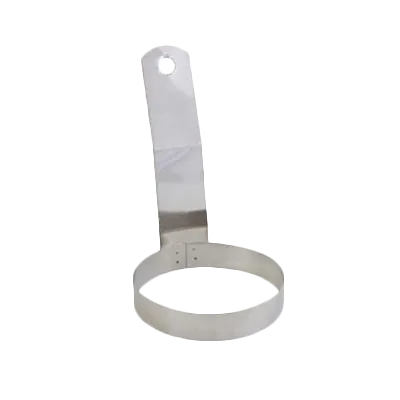 Thunder Group SLER0301R Egg Ring, 3" Diameter, Stainless Steel, Mirror Finish