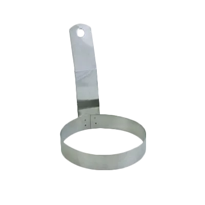 Thunder Group SLER0401R Egg Ring, 4" Diameter, Stainless Steel, Mirror Finish