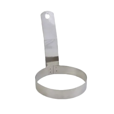 Thunder Group SLER0601R Egg Ring, 6" Diameter, Stainless Steel, Mirror Finish