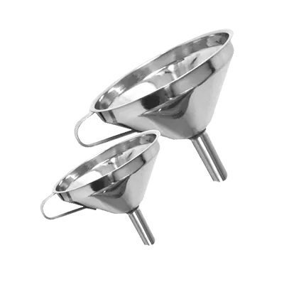 Thunder Group SLFN005 Funnel, 11-1/2 Oz., 5" Dia., With Removable Strainer, Stainless Steel