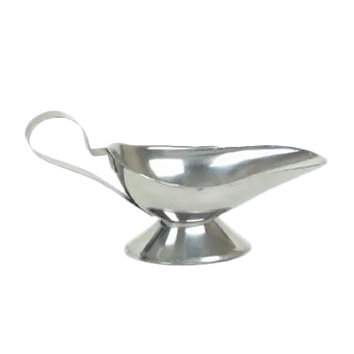 Thunder Group SLGB003 Gravy Boat, 3 Oz. Capacity, Tapered Spout, Contoured Handle