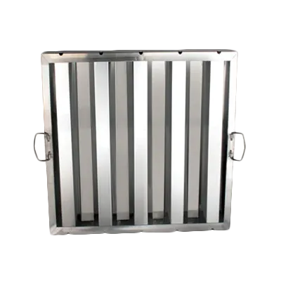 Thunder Group SLHF2020 Exhaust Hood Filter, 20" H x 20" W, Drop Handles, Welded Stainless Steel, Dishwasher Safe