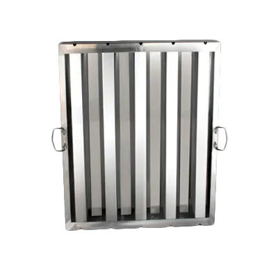 Thunder Group SLHF2025 Exhaust Hood Filter, 25" H x 20" W, Rugged Drop Handles, Dishwasher Safe, Welded Stainless Steel Construction