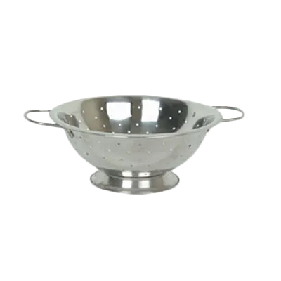 Thunder Group SLIL004 Colander, 13 Quart Capacity, Round, Perforated, stainless steel
