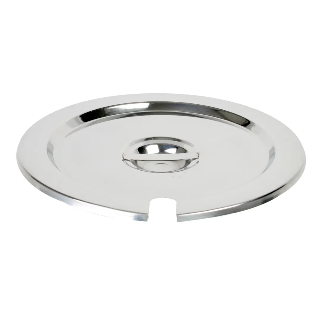 Thunder Group SLIP005 Inset Cover, Fits 2.5 Quart Size Inset, Slotted, Fits SLIP001, stainless steel