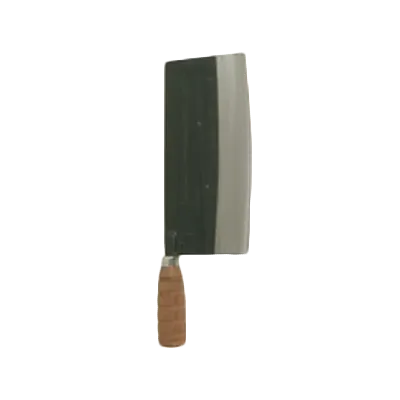Thunder Group SLKF003HK Ping Knife, No. 1, 9-1/4" Length X 4-1/2" Width Blade, Wood Handle