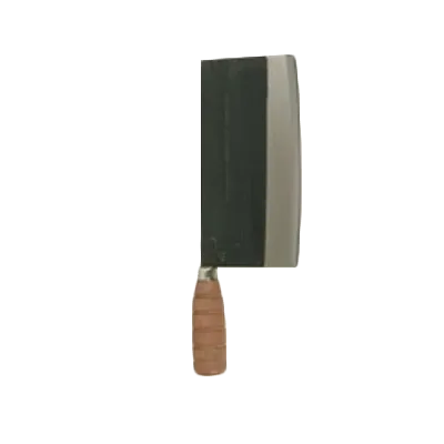 Thunder Group SLKF004HK Ping Knife, No. 2, 8-1/2" Length X 4-1/4" Width Blade, Wood Handle