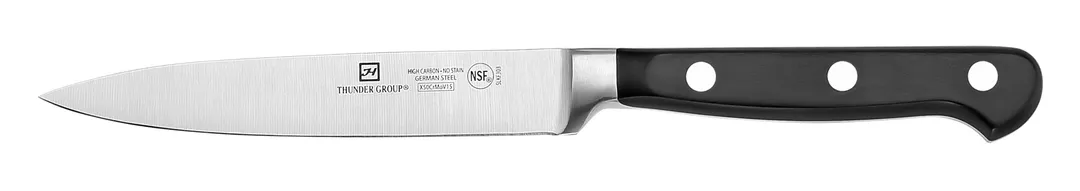 Thunder Group SLKF303 Utility Knife, 5" Blade, Forged, German Steel