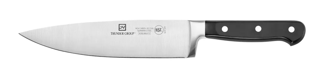 Thunder Group SLKF309 Chef'S Knife, 8" Blade, Forged, German Steel