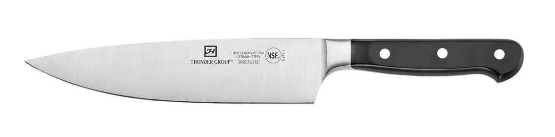 Thunder Group SLKF311 Chef'S Knife, 8" Blade, Short Bolster, Forged