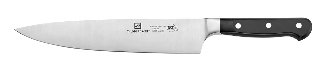 Thunder Group SLKF314 Chef'S Knife, 10" Blade, Short Bolster, Forged
