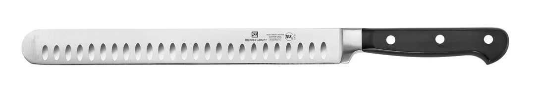 Thunder Group SLKF321 Roast Slicer, Grantor Edge, 10" Blade, Forged
