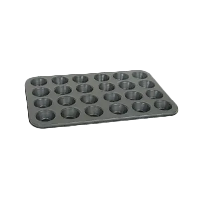 Thunder Group SLKMP024 Muffin Pan, 24 Cup, 3-1/2 Oz Each Cup, 20-1/2" X 14"