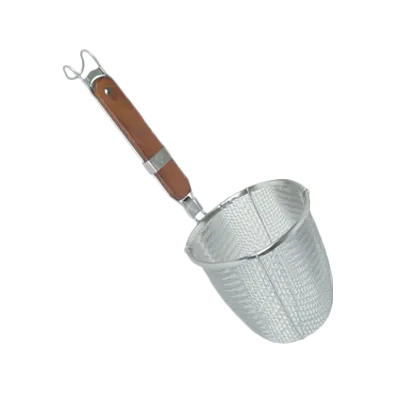 Thunder Group SLNS001 Noodle Skimmer, 5-3/4" X 5-1/2", Mesh Wire, Built-In Hook Hanger