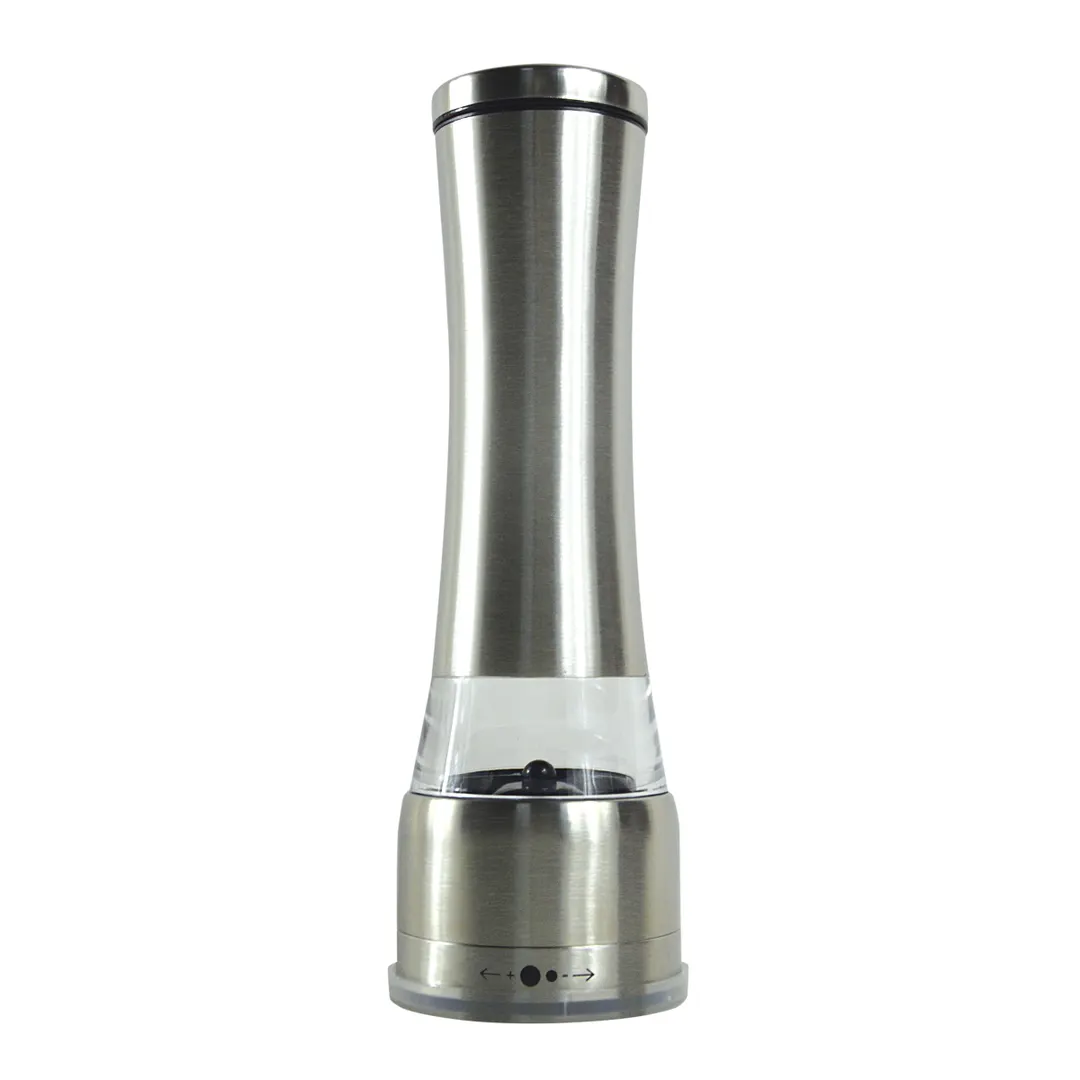 Thunder Group SLPM008 Salt & Pepper Mill, 8"H, Stainless Steel